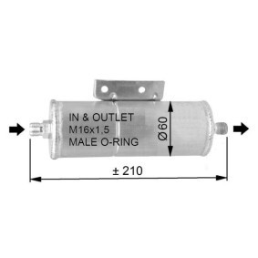 Comprar Filtro deshidratante, aire acondicionado de NRF 33333 a bajo precio de 26,16 €
