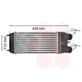 Köp Intercooler av VAN WEZEL 09004252 till det låga priset 1689,02 kr