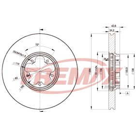 Bremsscheibe von FREMAX