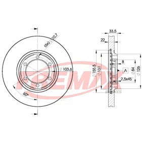 Bremsscheibe von FREMAX