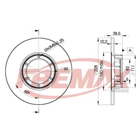 Bremsscheibe BD-2500