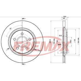 Bremsscheibe von FREMAX