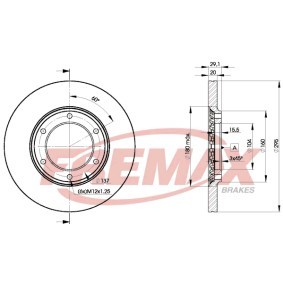 Bremsscheibe von FREMAX