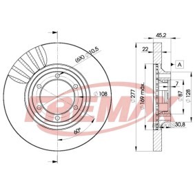 Bremsscheibe von FREMAX
