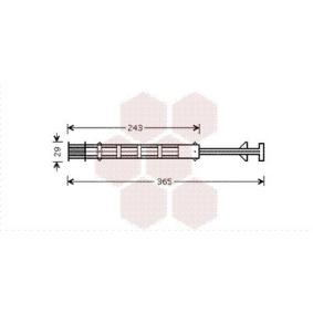 Achetez des Filtre déshydratant, climatisation VAN WEZEL 0900D247 à prix pour 28,68 €