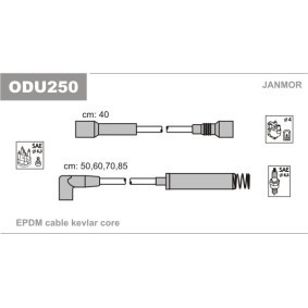 Compre Jogo de cabos de ignição da JANMOR ODU250 a um preço baixo por 15,98 €