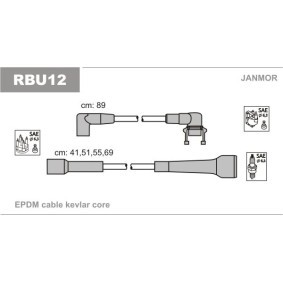 Compre Jogo de cabos de ignição da JANMOR RBU12 a um preço baixo por 22,34 €