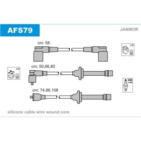 Compre Jogo de cabos de ignição da JANMOR AFS79 a um preço baixo por 92,94 €