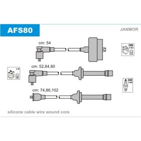 Compre Jogo de cabos de ignição da JANMOR AFS80 a um preço baixo por 92,94 €