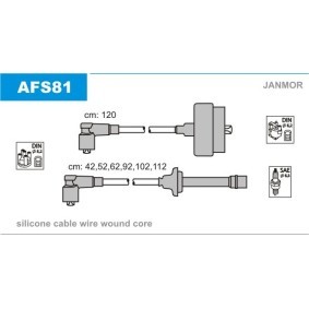 Compre Jogo de cabos de ignição da JANMOR AFS81 a um preço baixo por 95,78 €