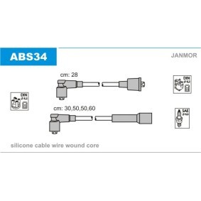 Acquista Kit cavi candele da JANMOR ABS34 a buon mercato per soli 13,39 €