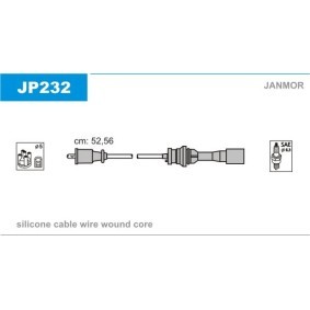 Compre Jogo de cabos de ignição da JANMOR JP232 a um preço baixo por 23,32 €