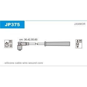 Compre Jogo de cabos de ignição da JANMOR JP375 a um preço baixo por 24,75 €