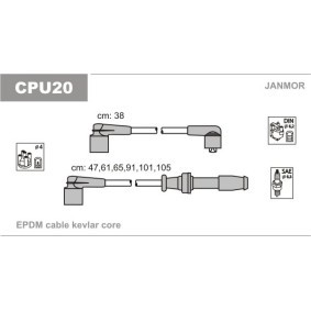 Compre Jogo de cabos de ignição da JANMOR CPU20 a um preço baixo por 120,19 €