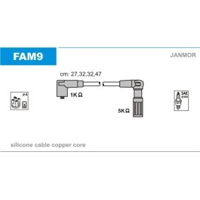 Compre Jogo de cabos de ignição da JANMOR FAM9 a um preço baixo por 28,01 €