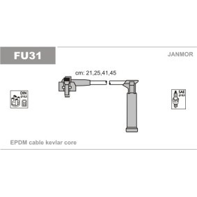 Compre Jogo de cabos de ignição da JANMOR FU31 a um preço baixo por 18,44 €