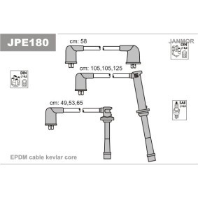 Compre Jogo de cabos de ignição da JANMOR JPE180 a um preço baixo por 55,62 €