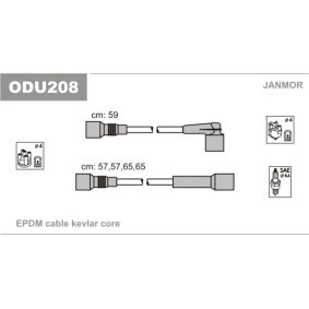 Compre Jogo de cabos de ignição da JANMOR ODU208 a um preço baixo por 20,22 €