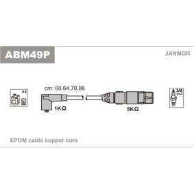 Compre Jogo de cabos de ignição da JANMOR ABM49P a um preço baixo por 34,29 €