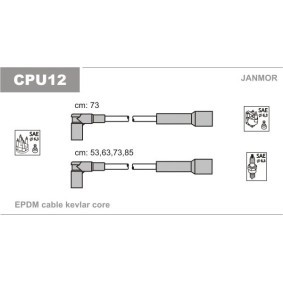 Compre Jogo de cabos de ignição da JANMOR CPU12 a um preço baixo por 18,62 €