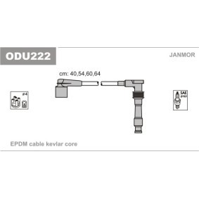 Acquista Kit cavi candele da JANMOR ODU222 a buon mercato per soli 21,50 €