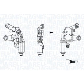 Köp Vindrutetorkarmotor av MAGNETI MARELLI 064342004010 till det låga priset 892,03 kr
