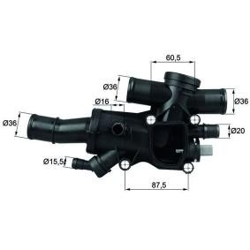 Achetez des Thermostat d'eau MAHLE ORIGINAL TH 44 83 à prix pour 79,58 €