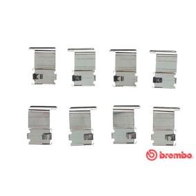Köp Monteringssats, bromsbelägg av BREMBO A 02 242 till det låga priset 114,12 kr