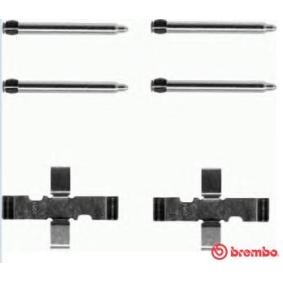 Köp Monteringssats, bromsbelägg av BREMBO A 02 248 till det låga priset 118,07 kr