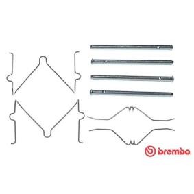 Köp Monteringssats, bromsbelägg av BREMBO A 02 263 till det låga priset 129,20 kr