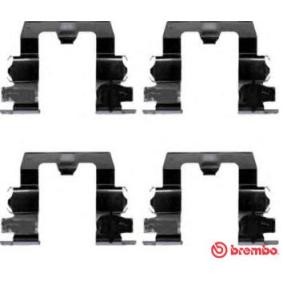 Köp Monteringssats, bromsbelägg av BREMBO A 02 265 till det låga priset 194,25 kr