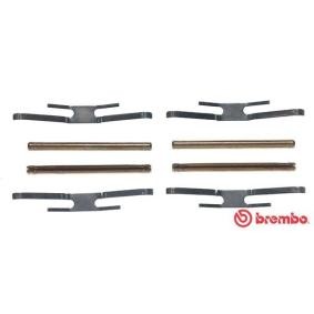 Köp Monteringssats, bromsbelägg av BREMBO A 02 293 till det låga priset 81,95 kr