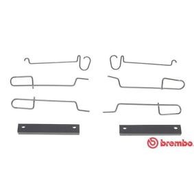 Köp Monteringssats, bromsbelägg av BREMBO A 02 300 till det låga priset 186,20 kr