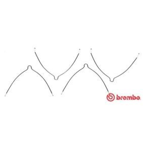Köp Monteringssats, bromsbelägg av BREMBO A 02 307 till det låga priset 356,42 kr