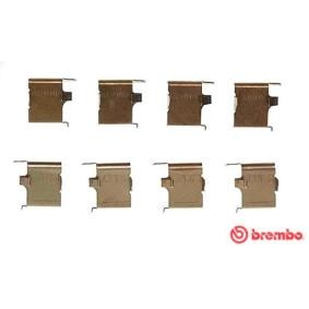 Köp Monteringssats, bromsbelägg av BREMBO A 02 310 till det låga priset 456,72 kr