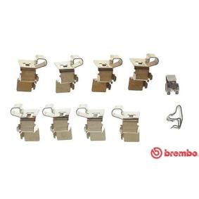 Köp Monteringssats, bromsbelägg av BREMBO A 02 313 till det låga priset 384,51 kr