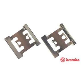Köp Monteringssats, bromsbelägg av BREMBO A 02 314 till det låga priset 97,31 kr