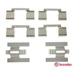 Köp Monteringssats, bromsbelägg av BREMBO A 02 317 till det låga priset 251,11 kr