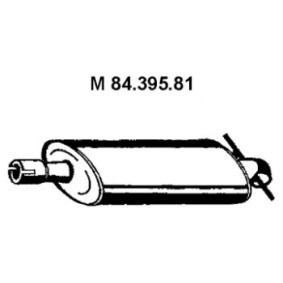 Vorschalldämpfer 84.395.81