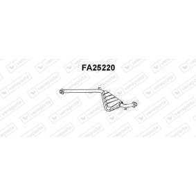 Mittelschalldämpfer von VENEPORTE FA25323