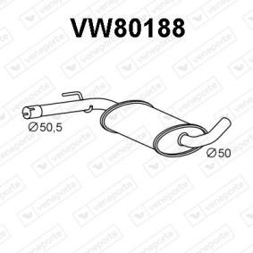 Mittelschalldämpfer für VW von VENEPORTE