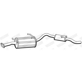 Endschalldämpfer 19541 von WALKER günstig für 171,08 € online kaufen