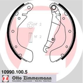 Comprar Juego de zapatas de frenos de ZIMMERMANN 10990.100.5 a bajo precio de 28,10 €