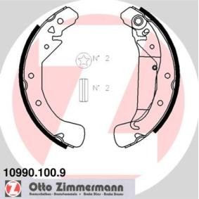 Comprar Juego de zapatas de frenos de ZIMMERMANN 10990.100.9 a bajo precio de 32,07 €