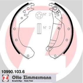 Comprar Juego de zapatas de frenos de ZIMMERMANN 10990.103.6 a bajo precio de 41,00 €