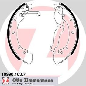 Køb Bremsebakkesæt af ZIMMERMANN 10990.103.7 til den lave pris 1348,45 DKK