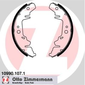 Comprar Juego de zapatas de frenos de ZIMMERMANN 10990.107.1 a bajo precio de 44,86 €