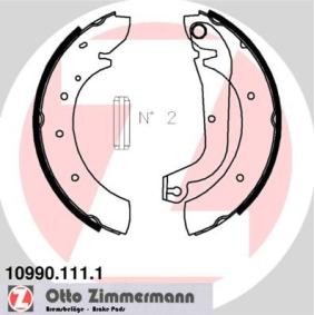Comprar Juego de zapatas de frenos de ZIMMERMANN 10990.111.1 a bajo precio de 222,71 €