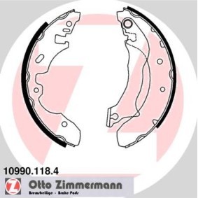 Bremsbackensatz von ZIMMERMANN