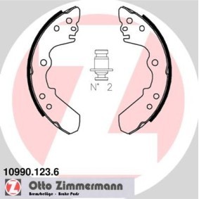 Köp Bromsbacksats av ZIMMERMANN 10990.123.6 till det låga priset 3460,26 kr